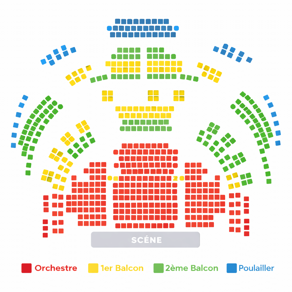 Plan de salle de la Renaissance