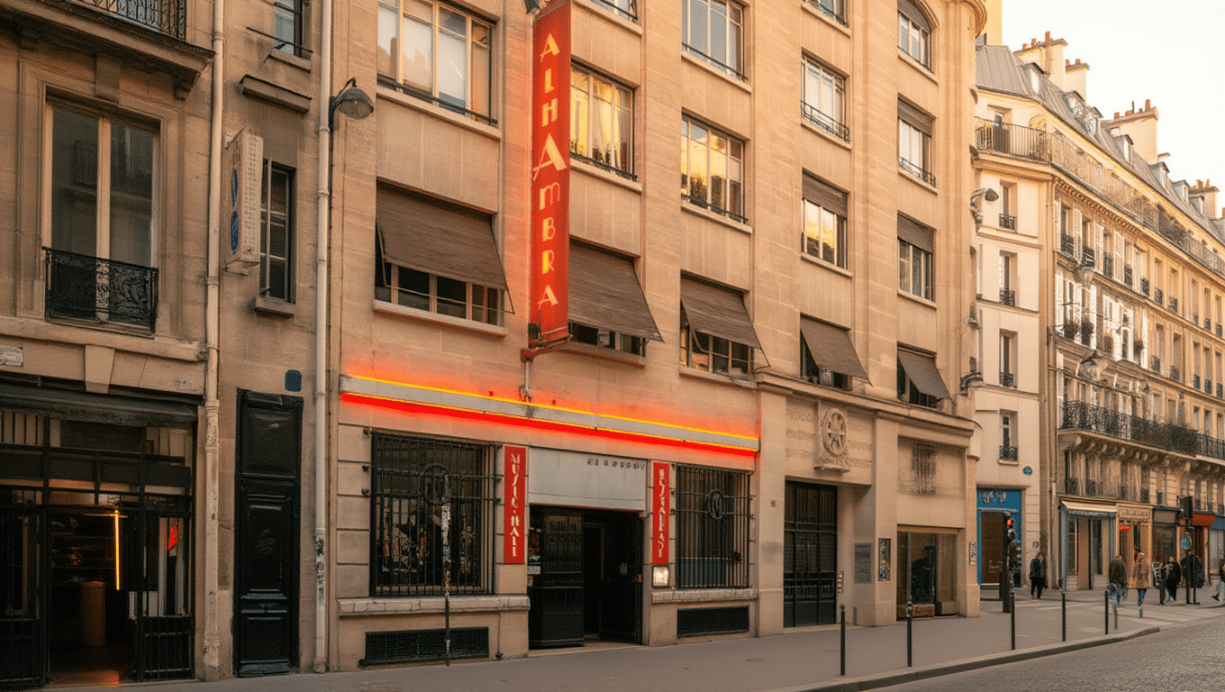 Théatre Alhambra à Paris