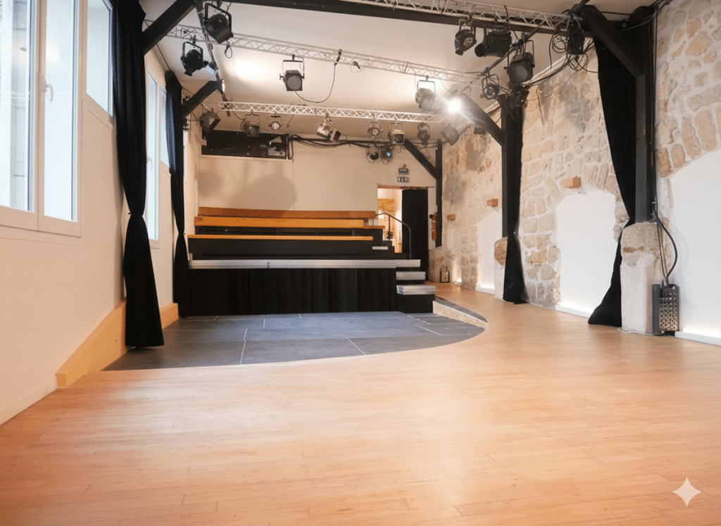 La salle du Théâtre du Temps