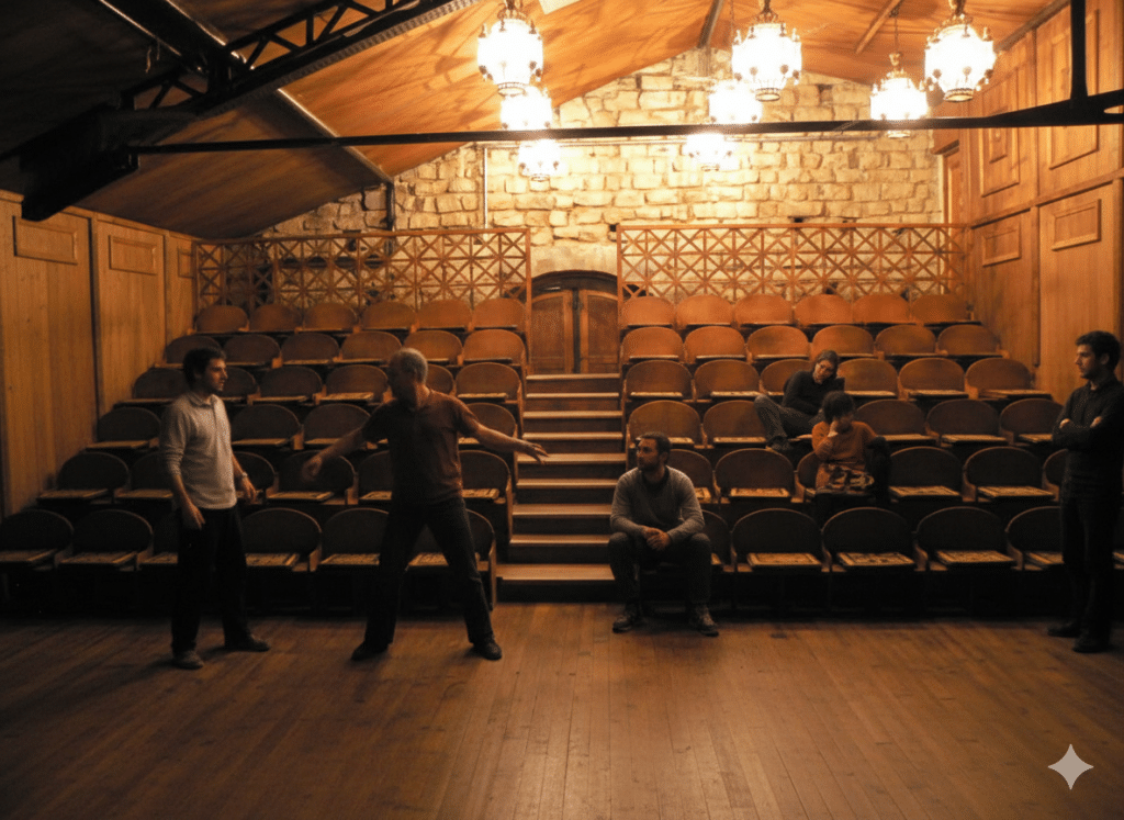 Le studio de répétition 