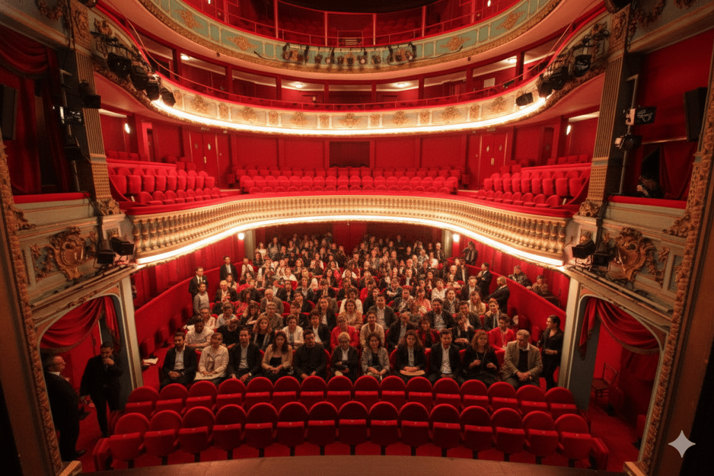 Salle du Théâtre Hebertot