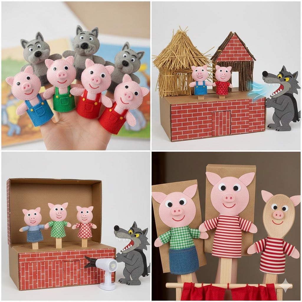 Les trois petits cochons