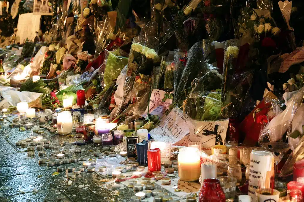 Hommage aux attentats de Bataclan