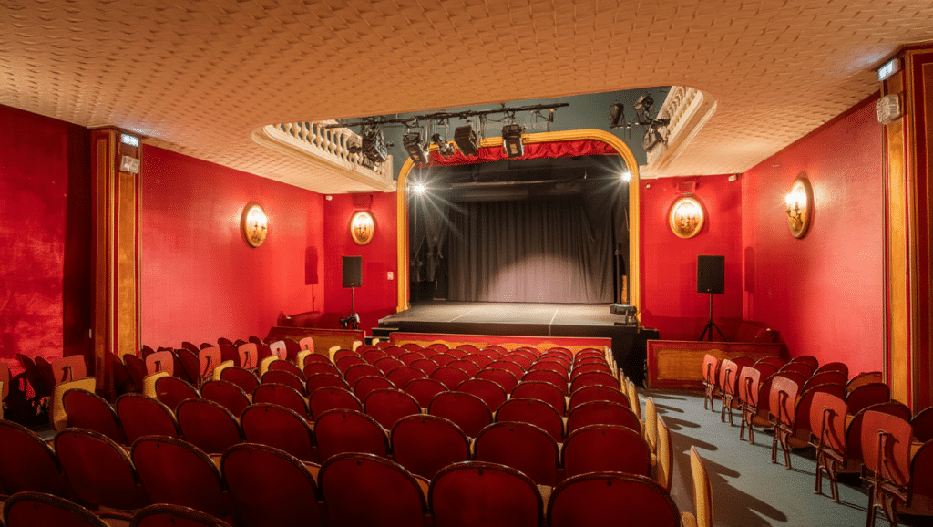 Salle du théâtre de l'Oeuvre