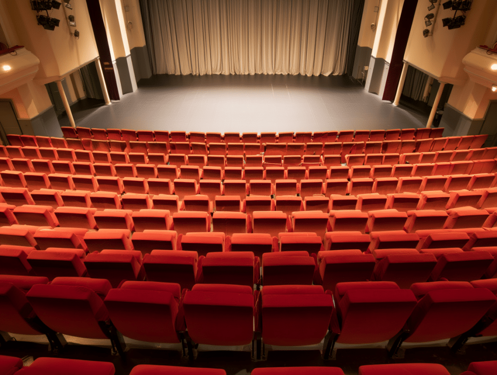 Salle du théâtre de la Jonquière