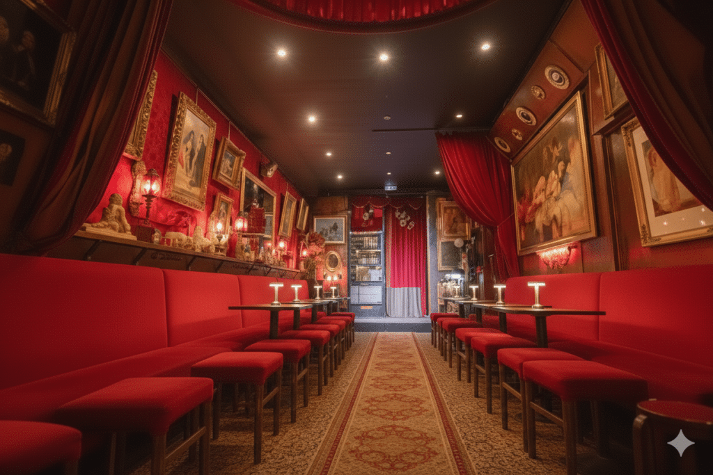 La salle du Théâtre Cafe Oscar